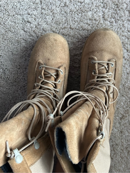 Men\'s Desert Tactical Boots in Tan Suede main image 5